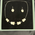 conjunto joyas de hueso